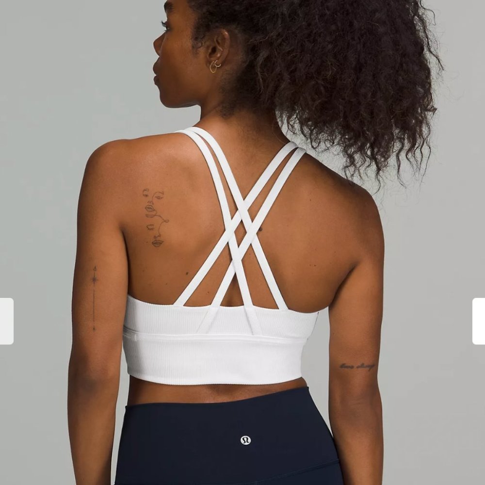 lululemon | Ribbed Energy Longline Bra m